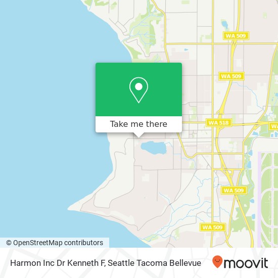 Mapa de Harmon Inc Dr Kenneth F