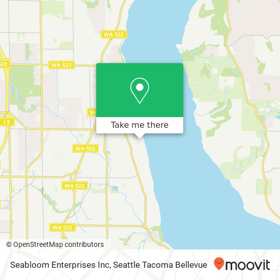 Seabloom Enterprises Inc map