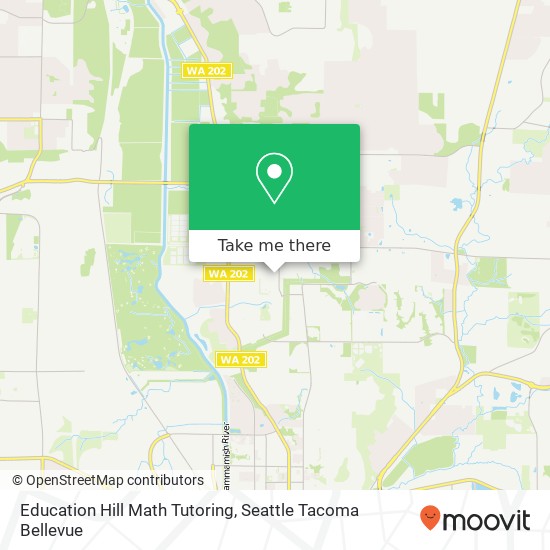 Education Hill Math Tutoring map