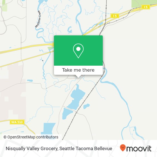 Nisqually Valley Grocery map