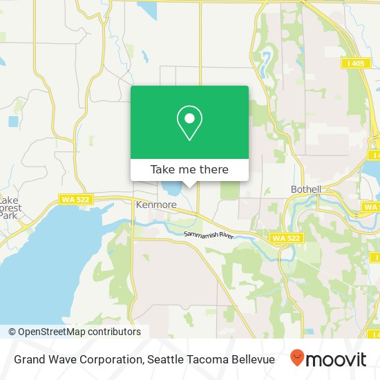 Grand Wave Corporation map