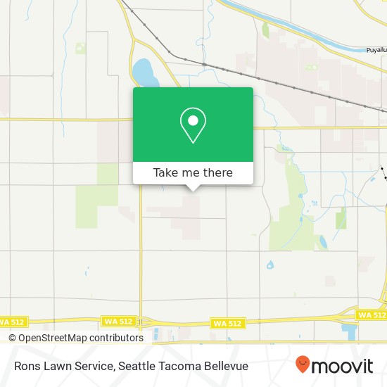 Rons Lawn Service map