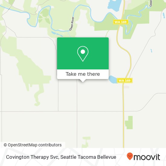 Mapa de Covington Therapy Svc