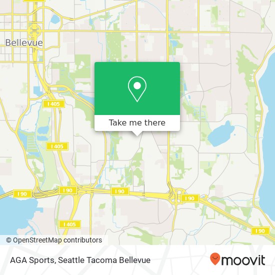 AGA Sports map