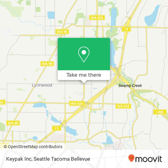 Keypak Inc map