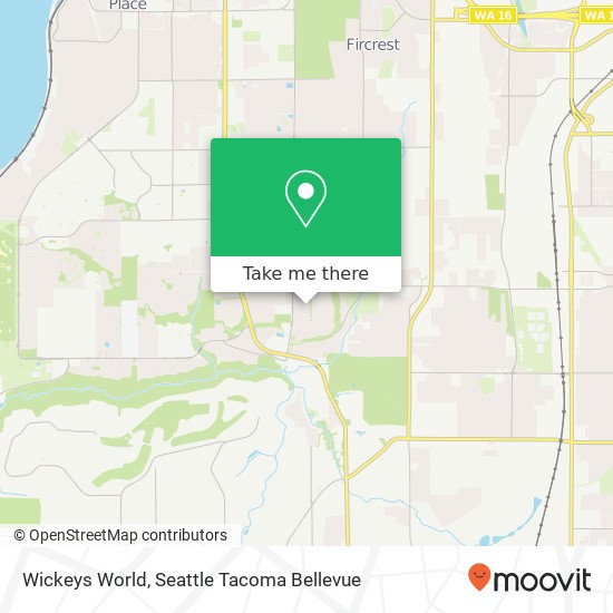 Wickeys World map