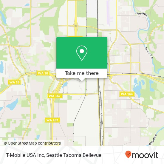 T-Mobile USA Inc map