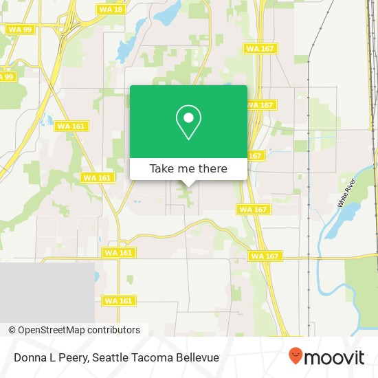 Mapa de Donna L Peery