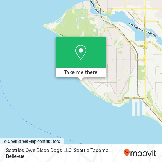 Mapa de Seattles Own Disco Dogs LLC