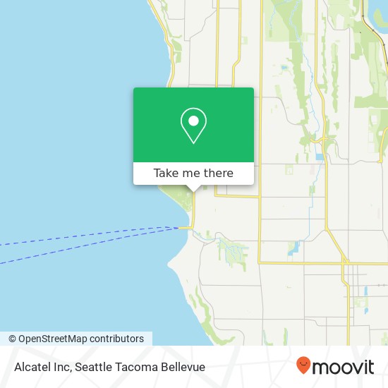 Alcatel Inc map