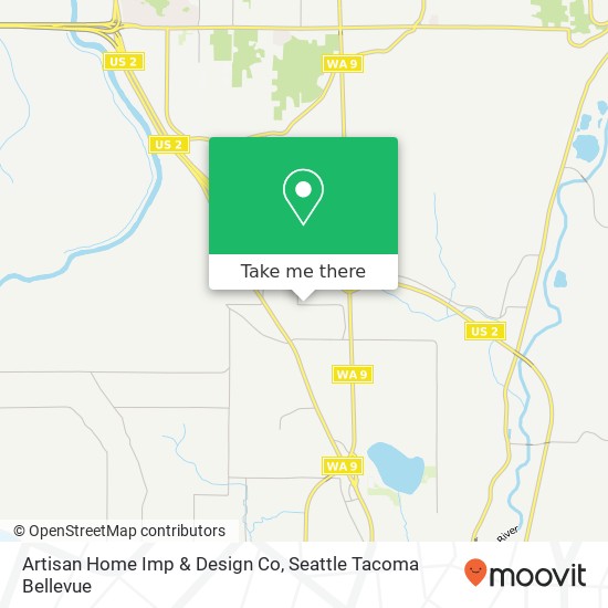 Mapa de Artisan Home Imp & Design Co