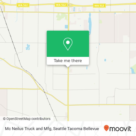 Mc Neilus Truck and Mfg map
