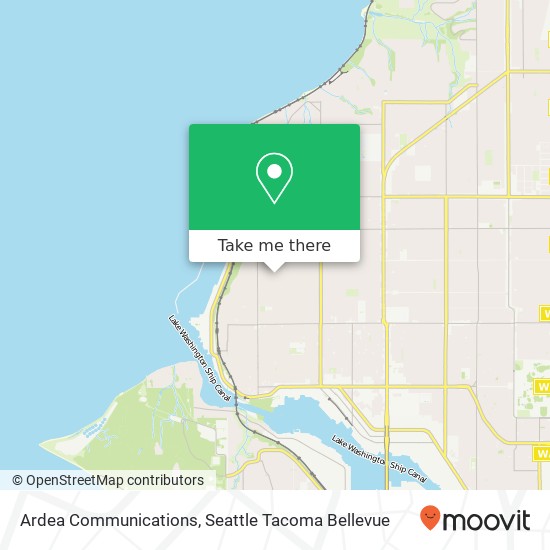 Ardea Communications map