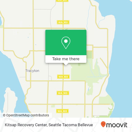 Mapa de Kitsap Recovery Center