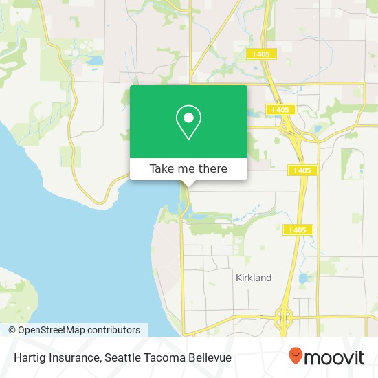 Hartig Insurance map