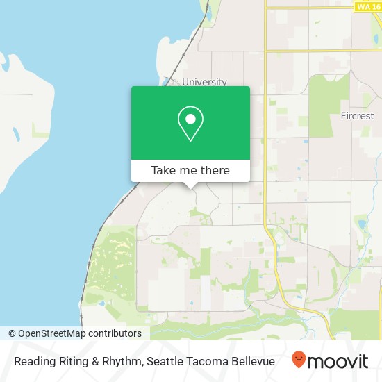 Mapa de Reading Riting & Rhythm
