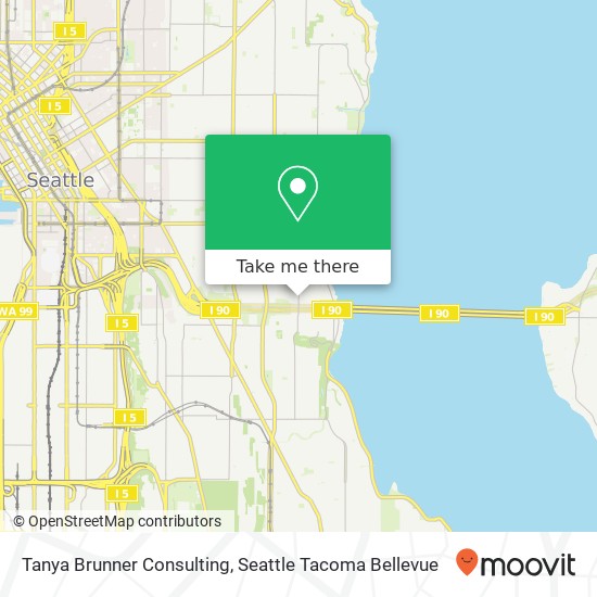 Tanya Brunner Consulting map