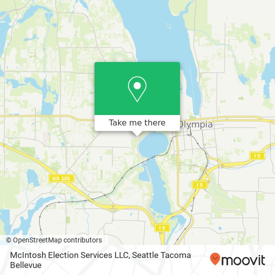 Mapa de McIntosh Election Services LLC