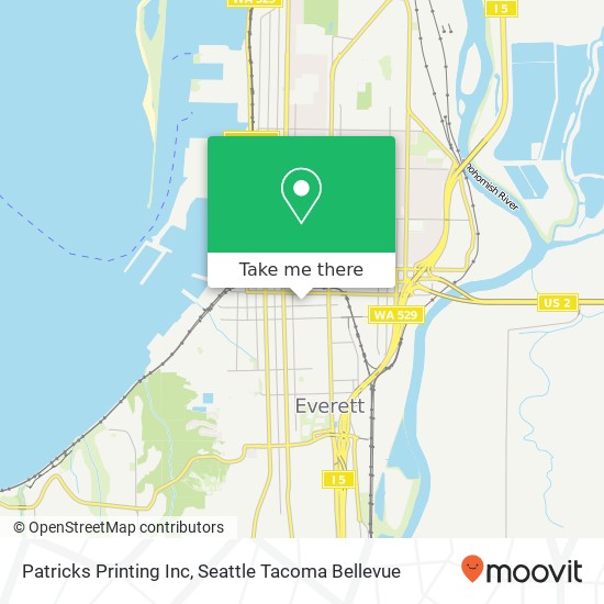 Patricks Printing Inc map