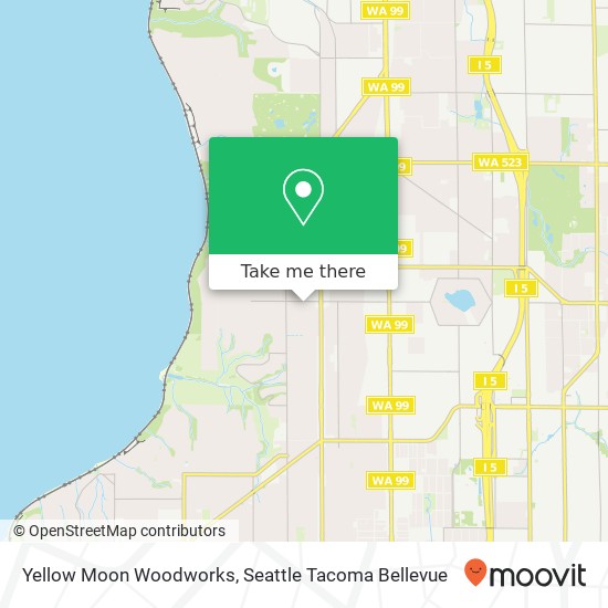 Mapa de Yellow Moon Woodworks