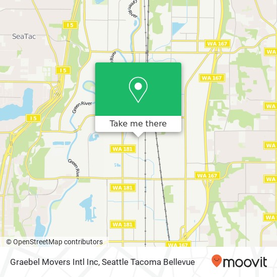 Mapa de Graebel Movers Intl Inc