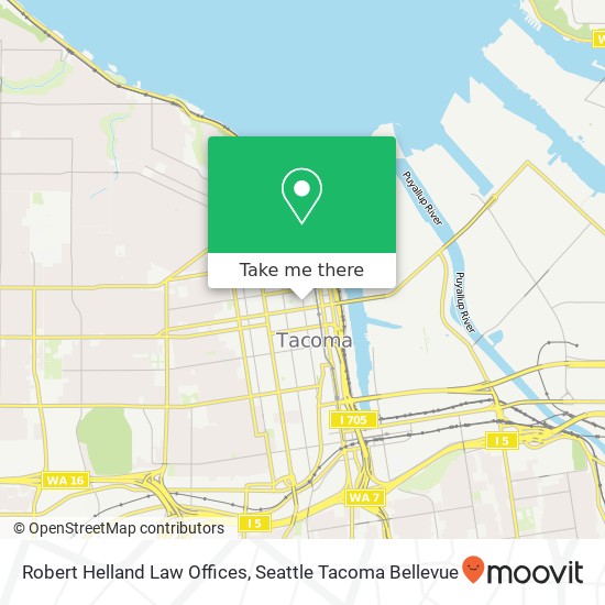 Robert Helland Law Offices map