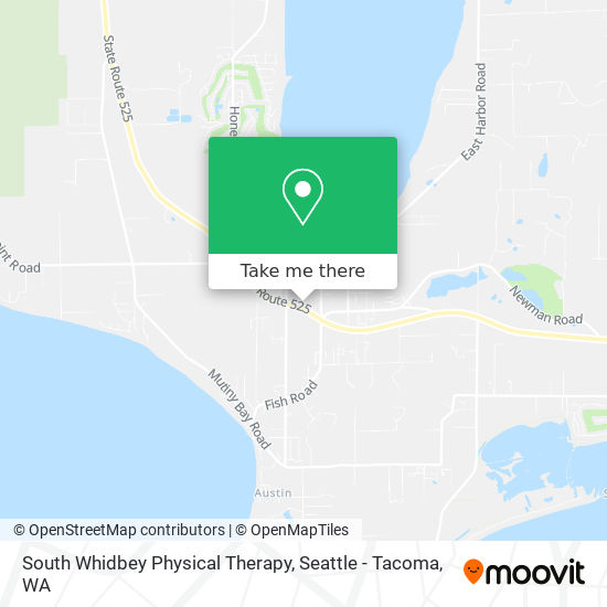 South Whidbey Physical Therapy map