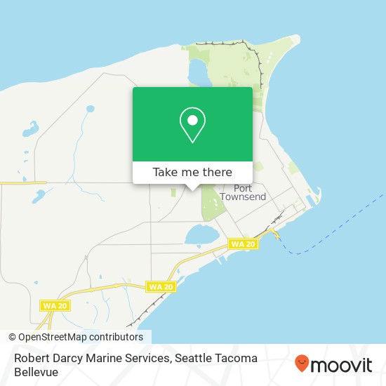 Mapa de Robert Darcy Marine Services