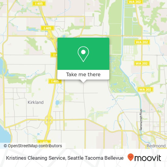 Mapa de Kristines Cleaning Service