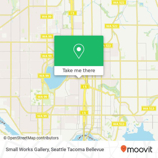 Small Works Gallery map