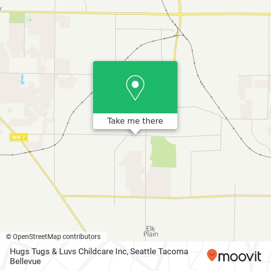 Mapa de Hugs Tugs & Luvs Childcare Inc