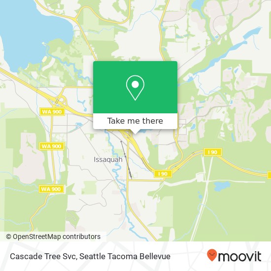 Cascade Tree Svc map