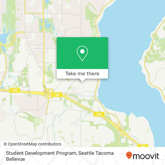 Student Development Program map