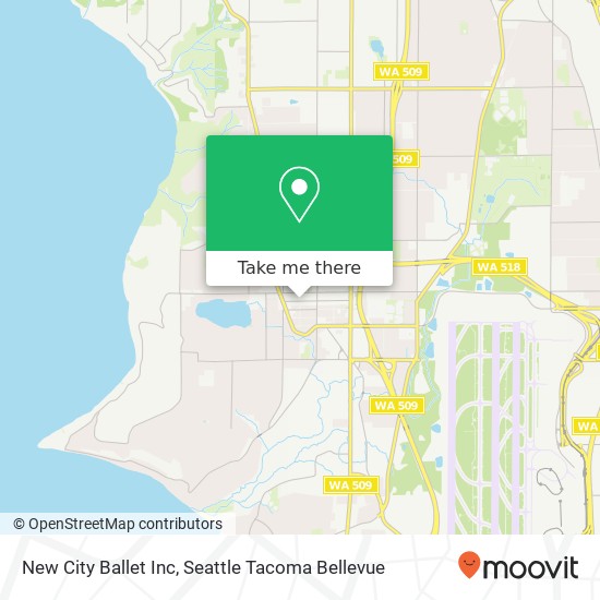 New City Ballet Inc map