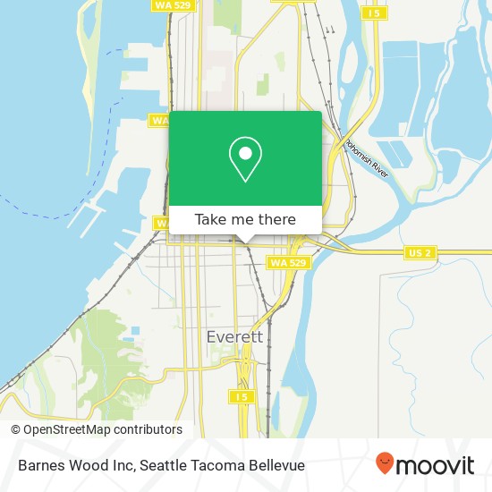 Mapa de Barnes Wood Inc