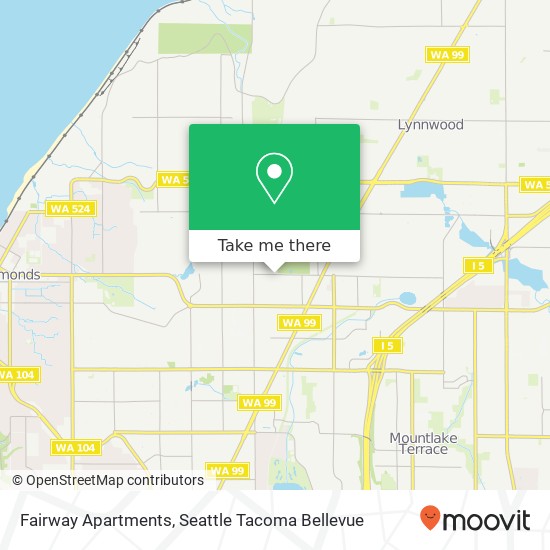 Fairway Apartments map