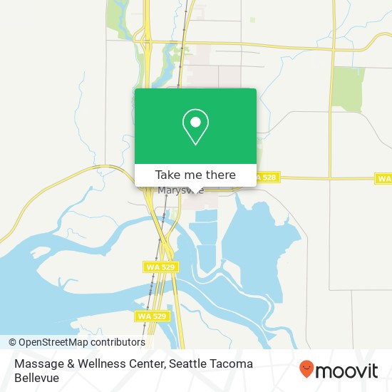 Massage & Wellness Center map