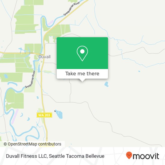 Mapa de Duvall Fitness LLC