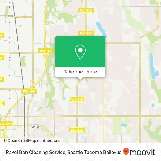 Mapa de Pavel Bon Cleaning Service