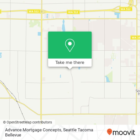 Advance Mortgage Concepts map