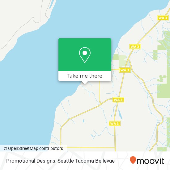 Promotional Designs map