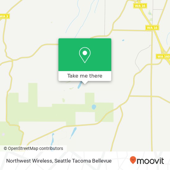 Northwest Wireless map