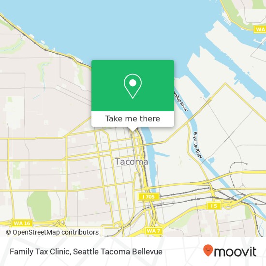 Family Tax Clinic map