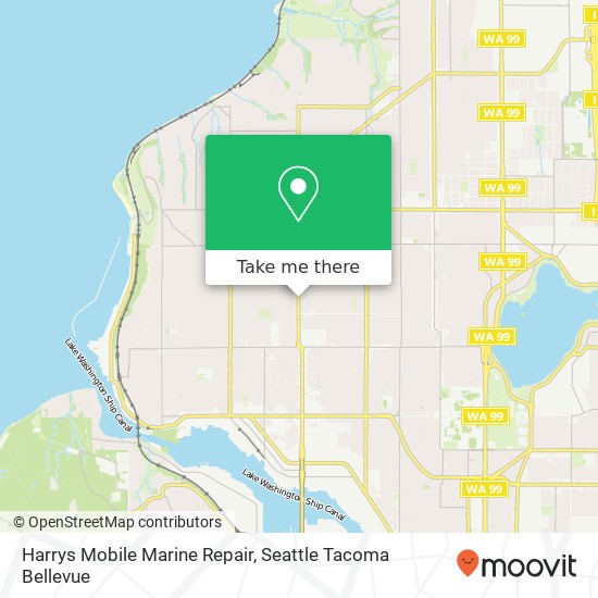 Harrys Mobile Marine Repair map