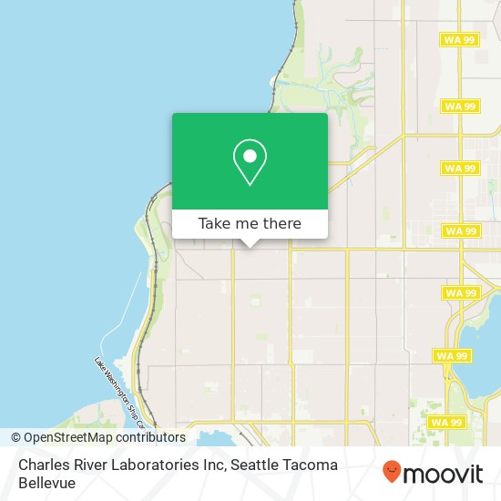 Charles River Laboratories Inc map