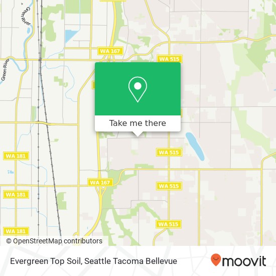 Evergreen Top Soil map