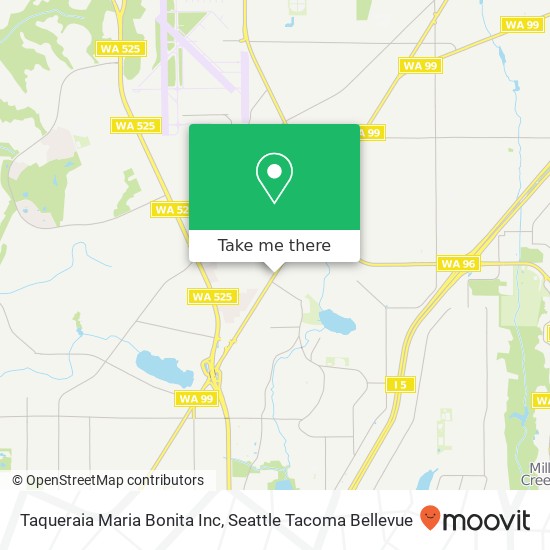 Taqueraia Maria Bonita Inc map