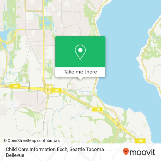 Child Care Information Exch map