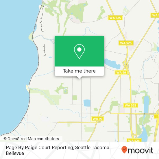 Mapa de Page By Paige Court Reporting