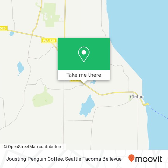 Jousting Penguin Coffee map